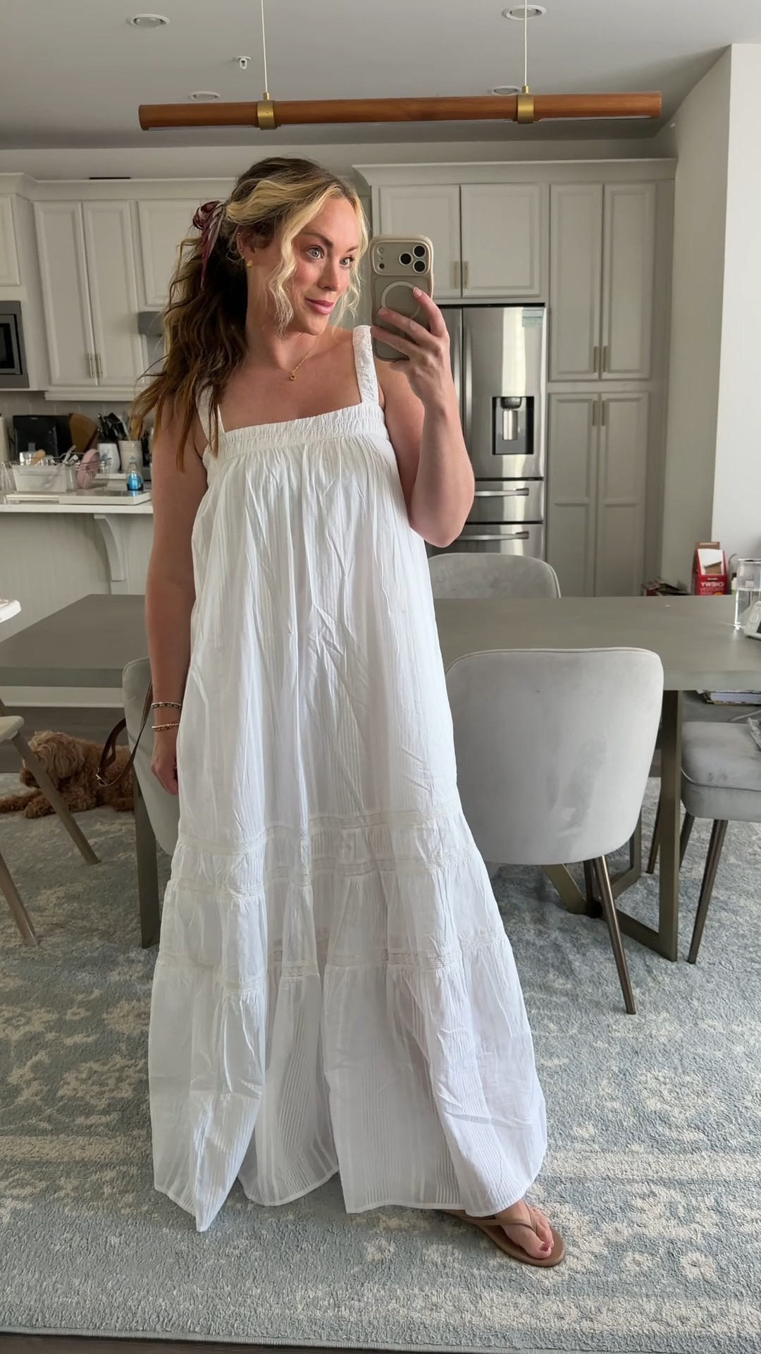 The perfect comfy flowy dress! Gorgeous for pregnancy and postpartum too!!

#LTKMidsize #LTKmomlife #LTKBaby
