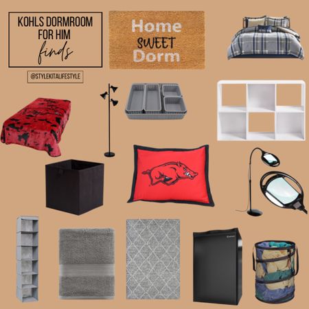 Kohls College Dorm Essentials for Him

#LTKstyletip #LTKhome #LTKmens