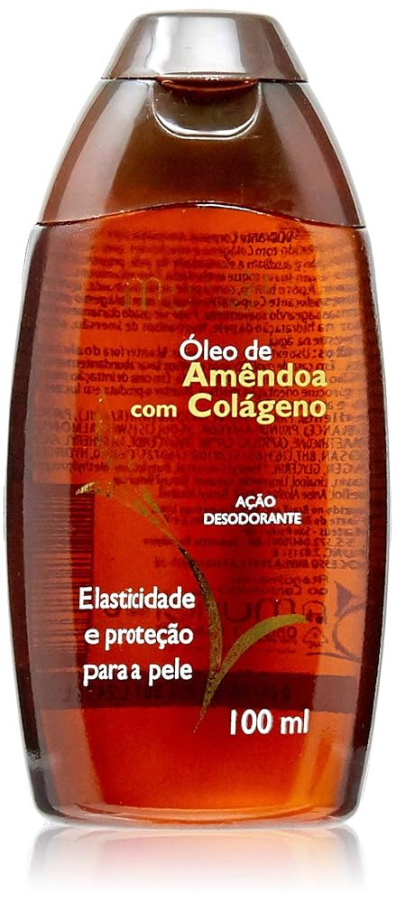 Óleo Corporal de Amêndoas com Colágeno, Muriel, Branco, 100 Ml | Amazon (BR)