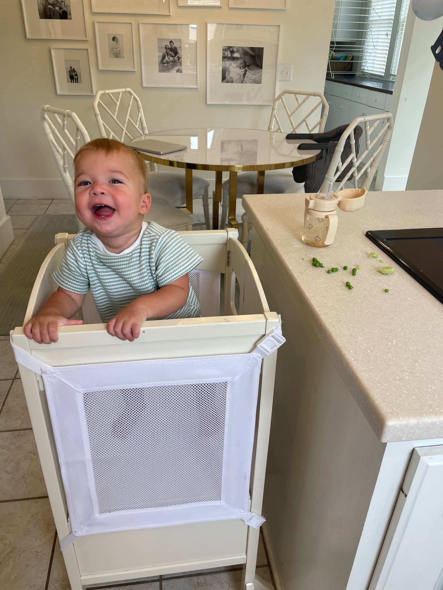Big fan of the toddler tower - we are eating most of our meals in it now as he is so much happier than in the high chair. I picked the guide craft one because it was a little safer / more contained

One year old gifts , one year old feeding essentials , toddler tower , kitchen helped 

#LTKFamily