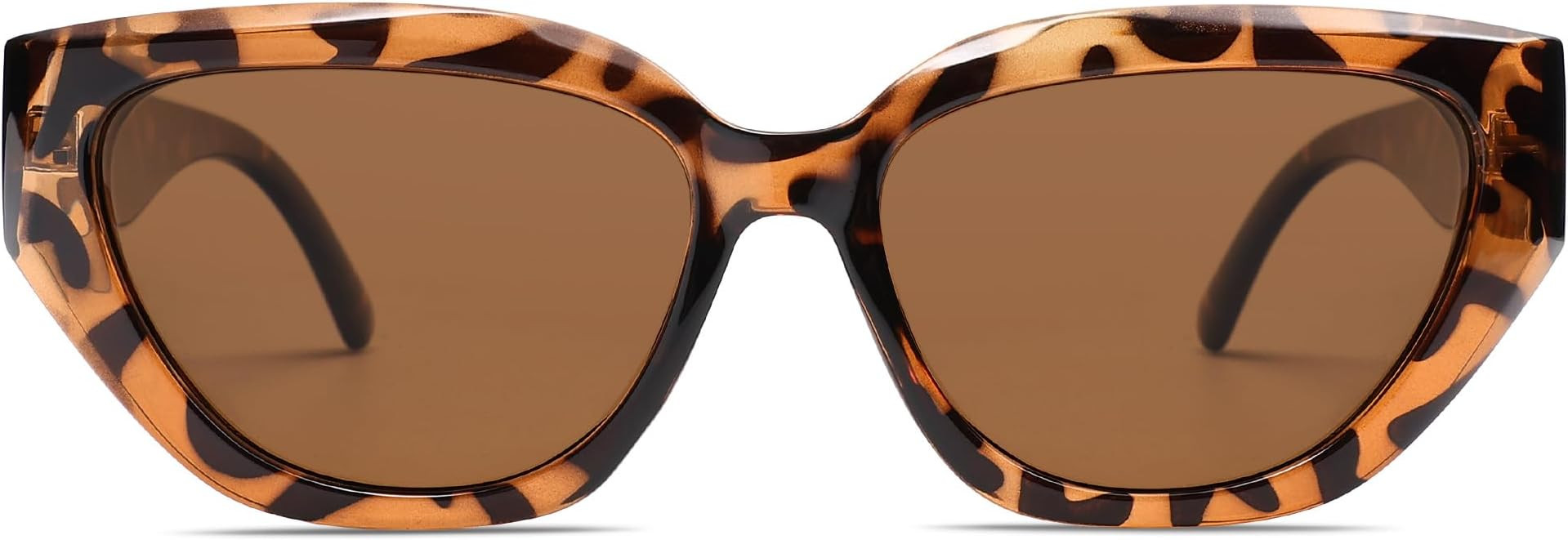 SOJOS Trendy Cute Cat Eye Polarized Sunglasses for Women Fashion Cateye Womens Sunnies SJ2237 | Amazon (US)