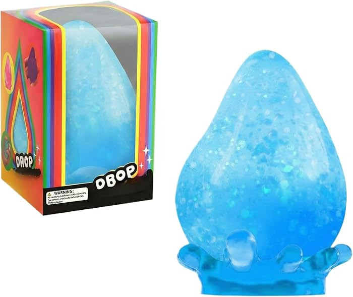 Water Drop Squeeze Squishies,Soft Fidget Stress Ball,Malt Sugar Squishy Stress 2026 New Slow Rise... | Amazon (US)