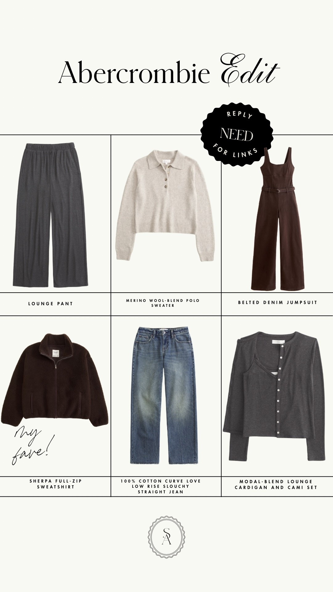 Abercrombie Fall must haves.

#LTKgrwm #LTKootd #LTKvlog