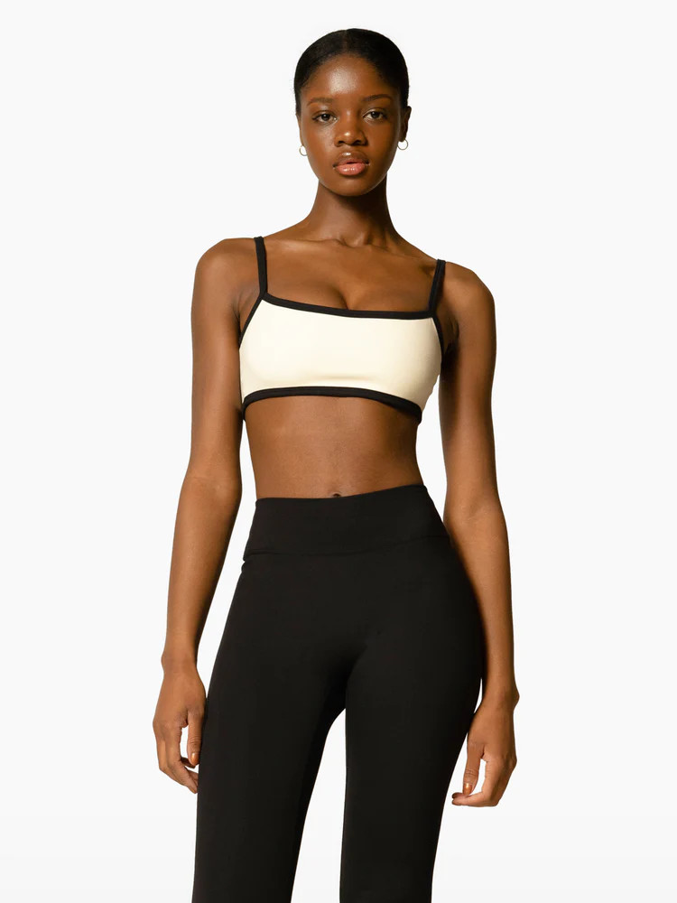 The Micro Bra / Crème-Black | 437