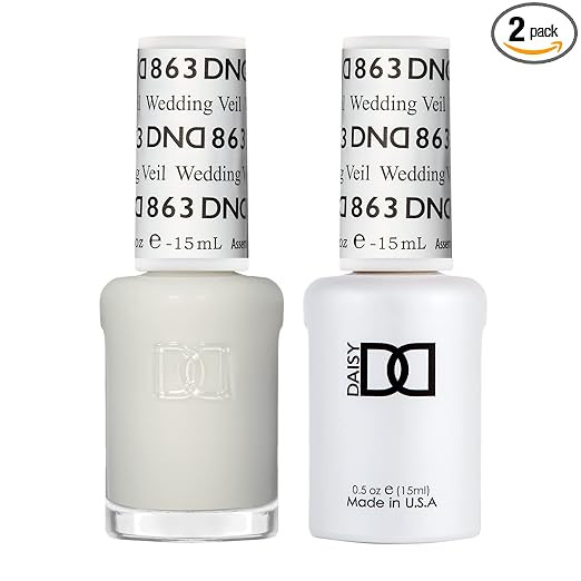 Amazon.com: DND Gel Polish Set, Sheer Collection, UV/LED Gel Polish and Air Dry Nail Lacquer, Mat... | Amazon (US)