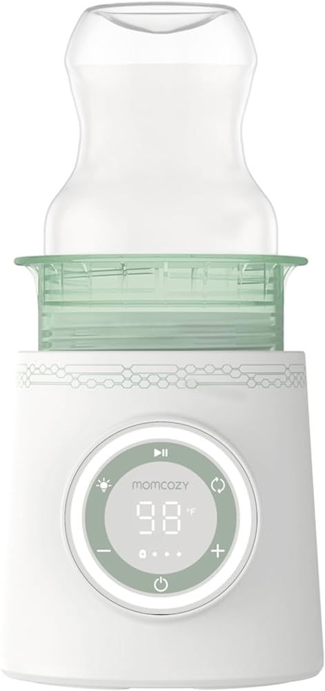 Momcozy Portable Bottle Warmer for Travel, Double Leak-Proof Travel Bottle Warmer with Fast Heati... | Amazon (US)