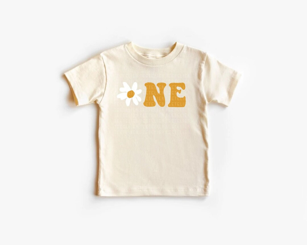 One Shirt Daisy 1st Birthday Shirt First Birthday Shirt - Etsy | Etsy (US)