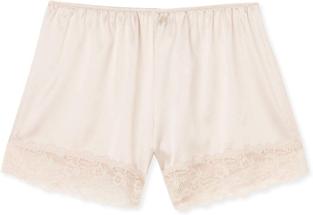 Intimissimi Woman's Lace Trim Silk Shorts | Amazon (US)