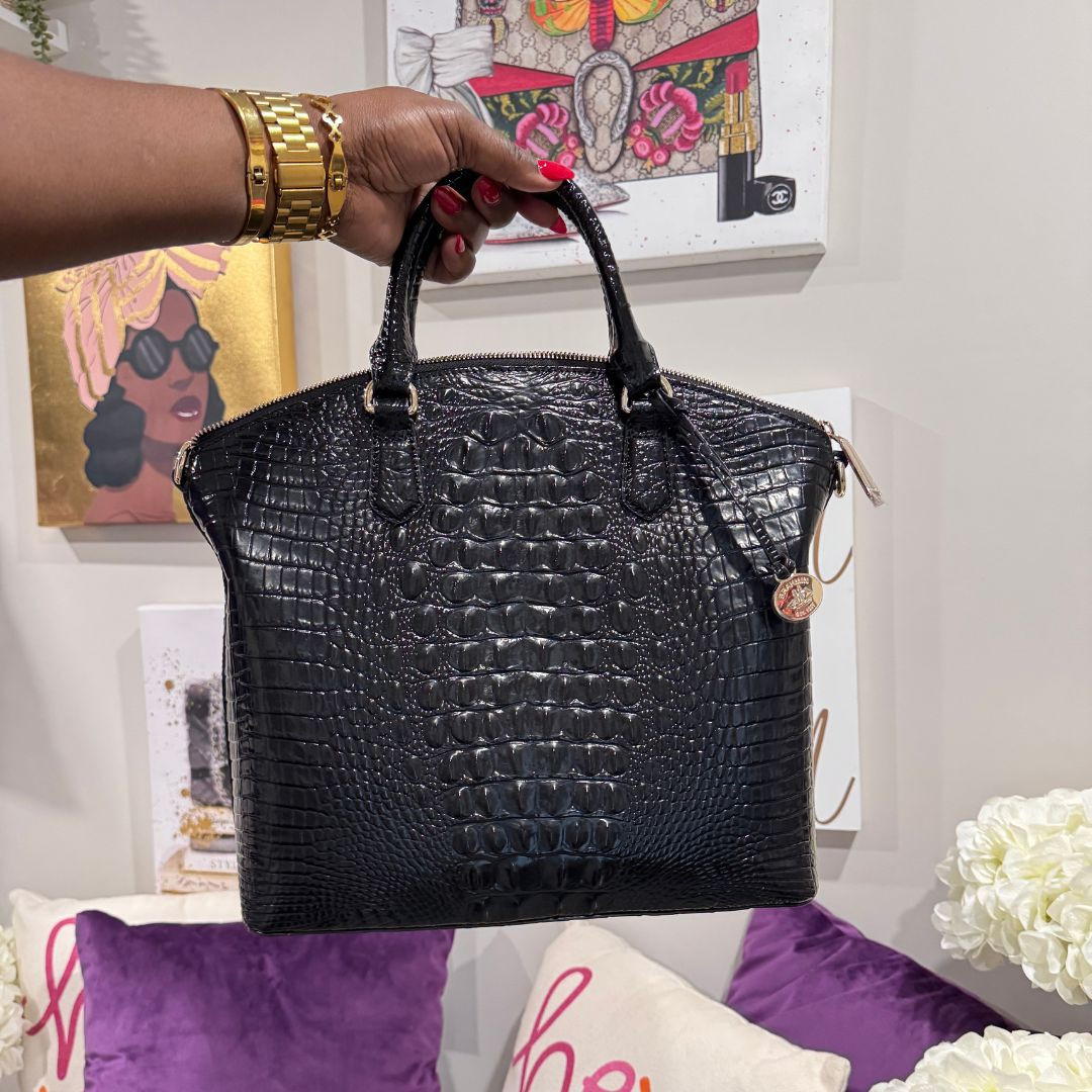 Brahmin purse that's used for every aspect of life and elevates your style at the same time. This mid-sized bag fits my entire life while keeping my look sharp and elevated. 

 #LTKGiftGuide #LTKOver40 #LTKMidsize
