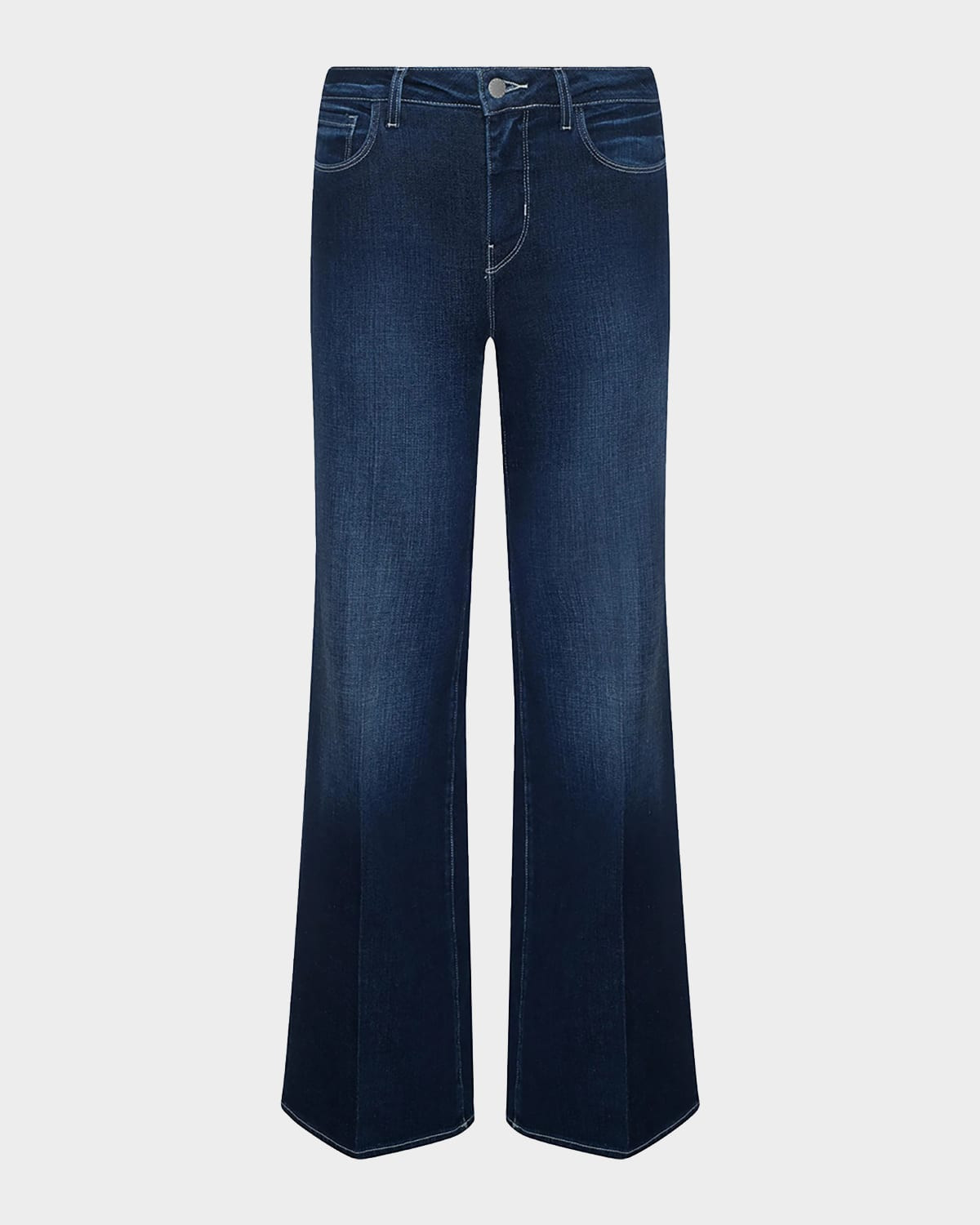 Alicent High-Rise Sneaker Jeans | Neiman Marcus
