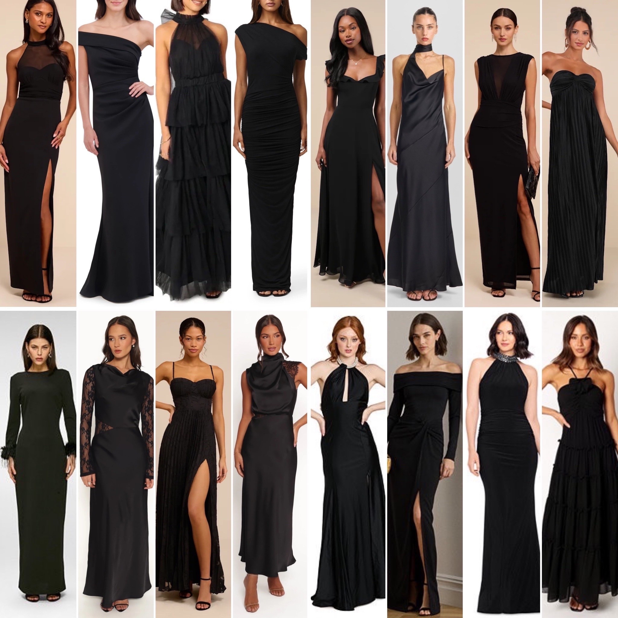 Black wedding guest dresses!

#LTKWedding #LTKSeasonal