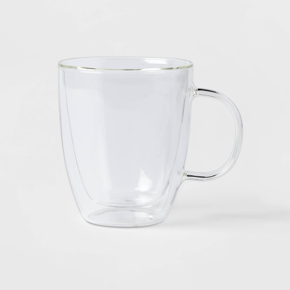12oz Glass Mug - Threshold™: Clear Borosilicate Glass, Traditional Style, Autumn Decor, Single ... | Target