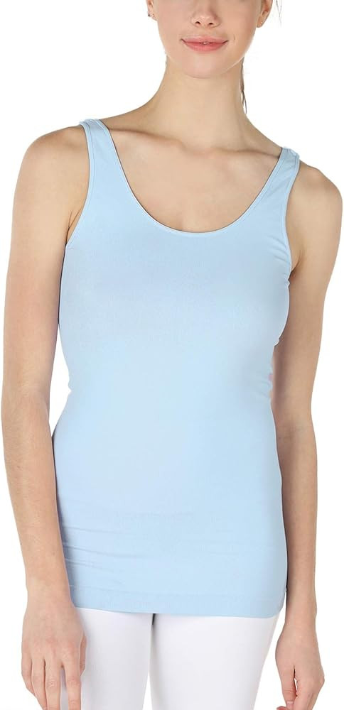 NIKIBIKI Women Seamless Premium Classic Tank Top, Made in U.S.A, One Size | Amazon (US)