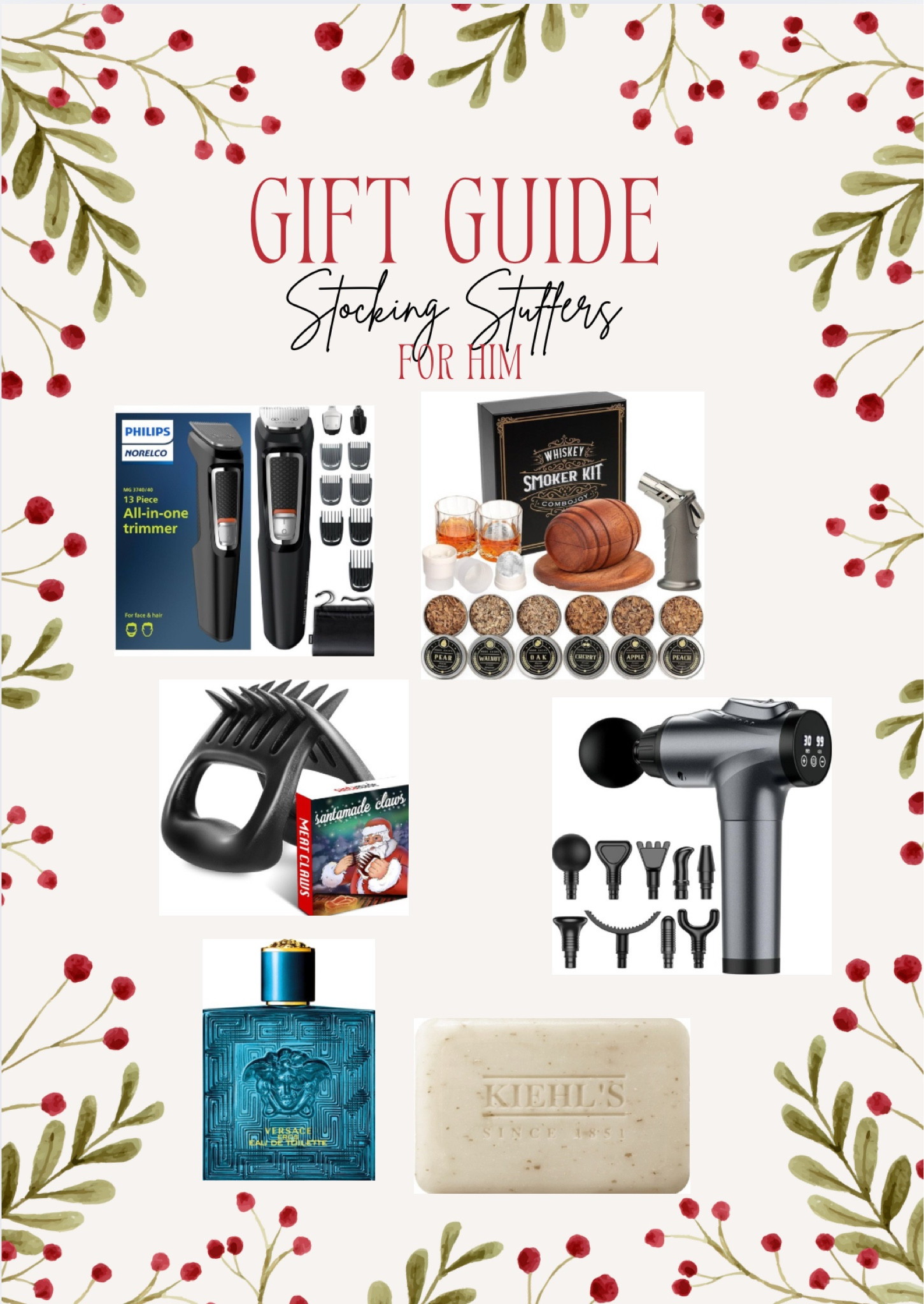 GIFT GUIDE FOR HIM 🎄☃️

#LTKBeauty #LTKHoliday #LTKGiftGuide