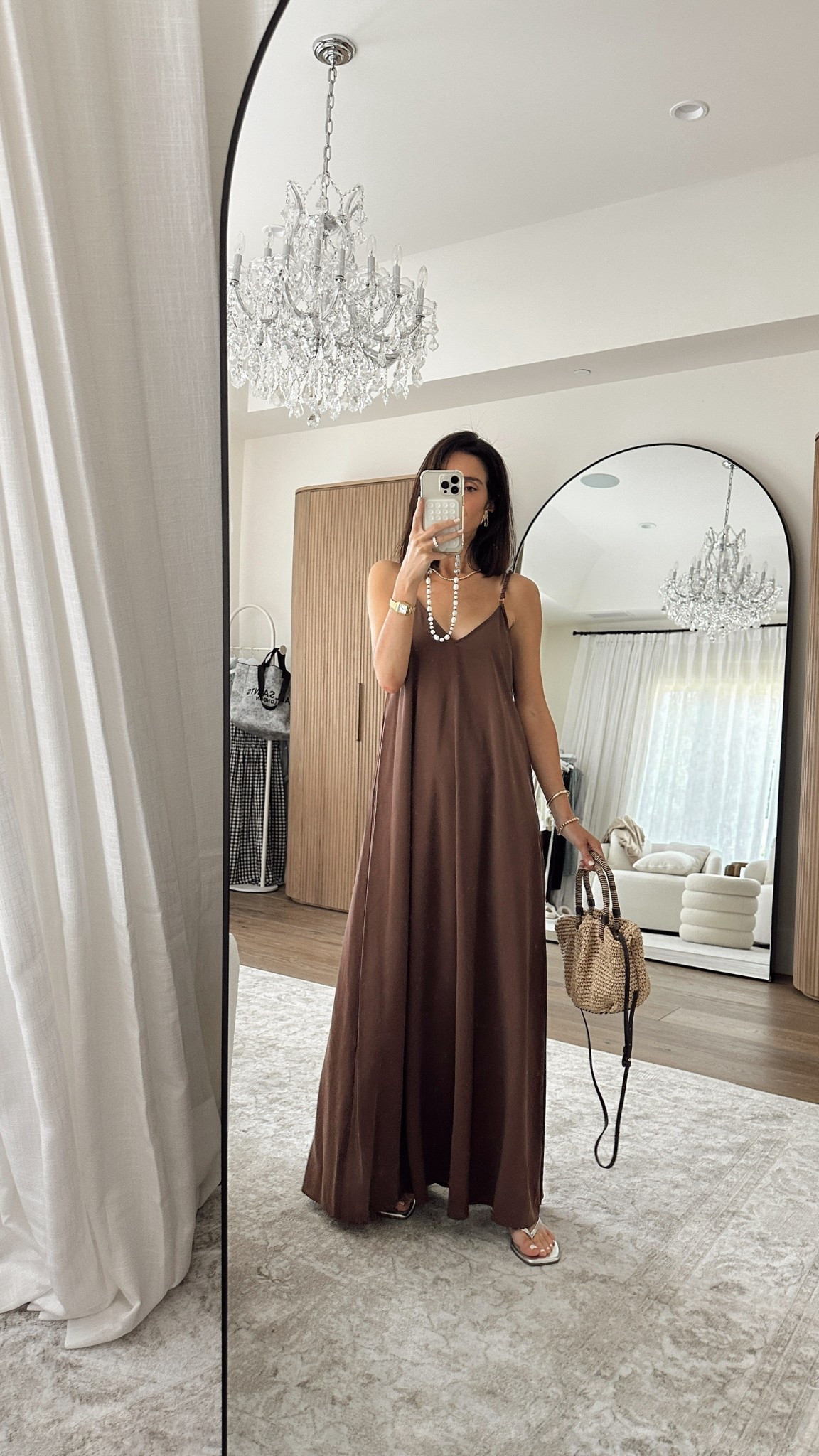 Flowy beautiful brown dress for summer! I’m just shy of 5-7” wearing the size XS and these sandals are so comfy too!

#LTKStyleTip #LTKBeauty #LTKSeasonal
