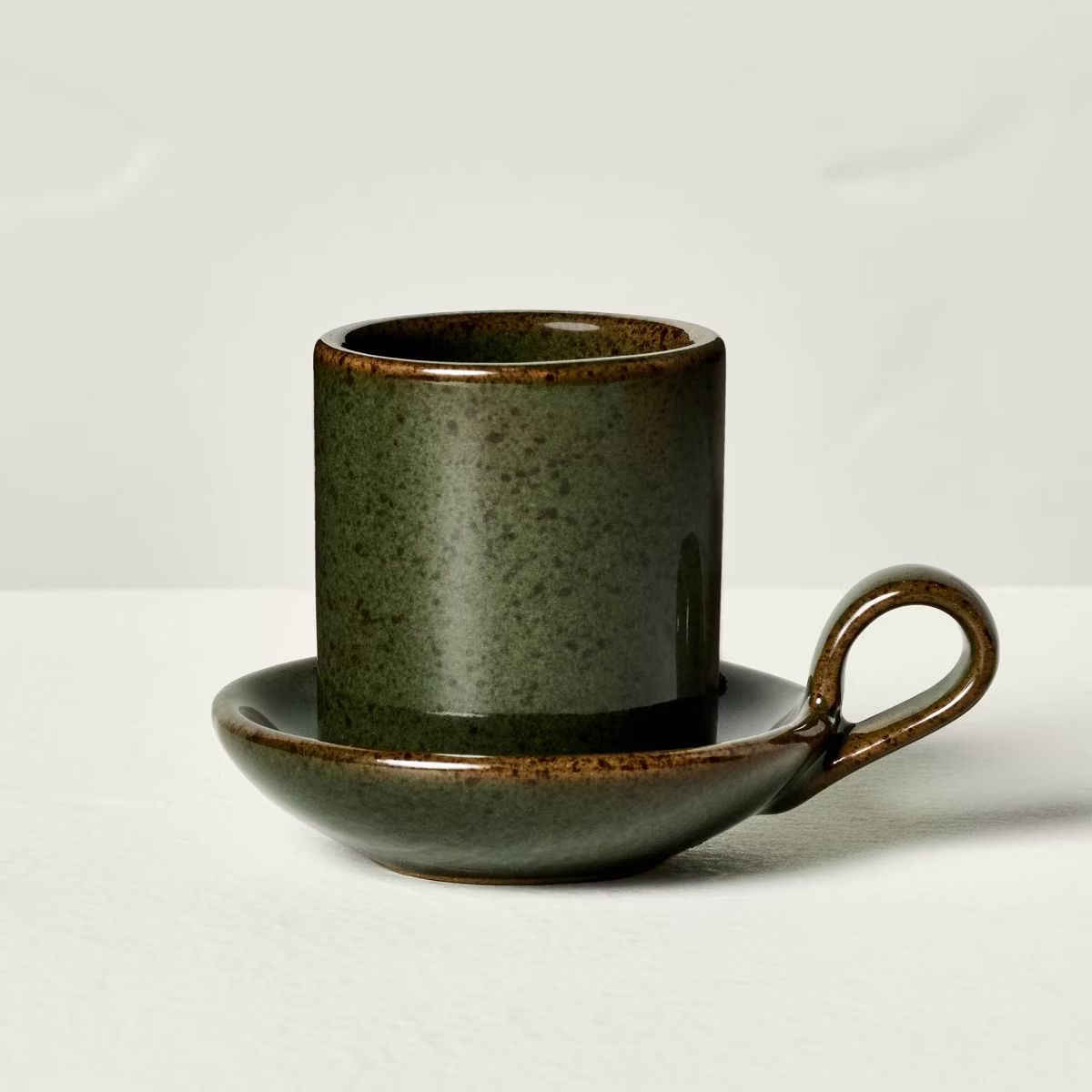 Ceramic Matchstick Holder Dark Green - Hearth & Hand™ with Magnolia | Target