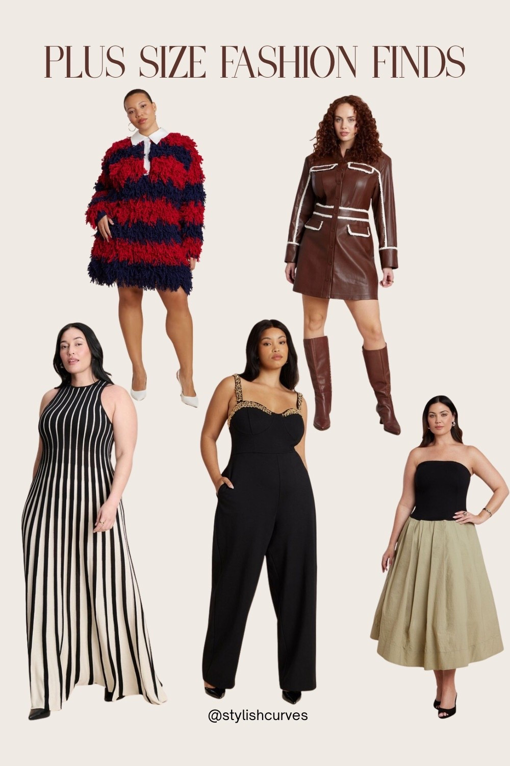 Some of the newest plus size styles for February 

#LTKPlusSize #LTKMidsize #LTKOver40