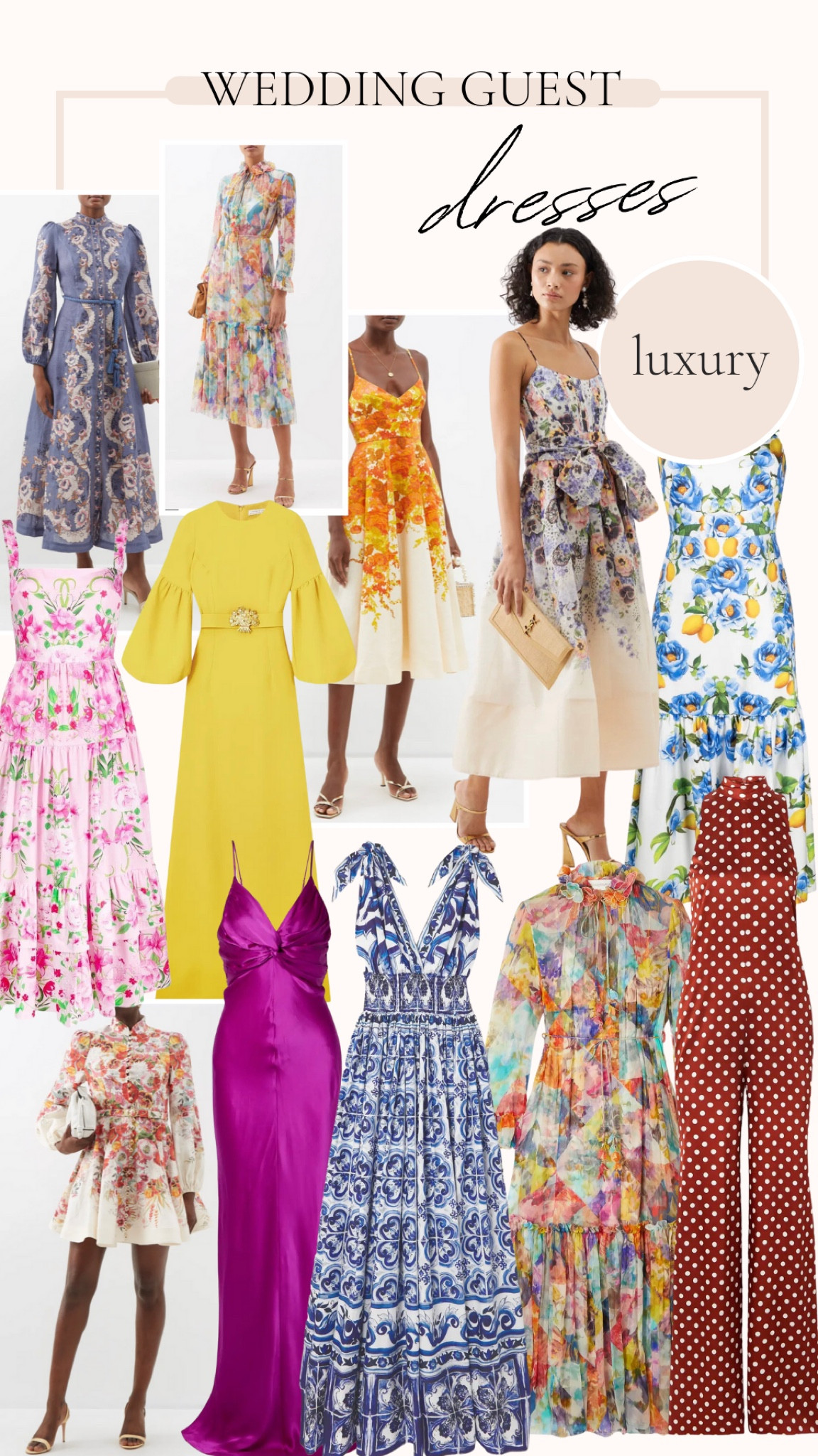 Luxury wedding guest outfits for your summer wedding! 

#LTKwedding #LTKSeasonal
