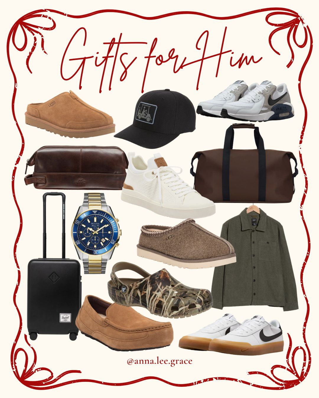 Gifts for Him 

Gift ideas for him, husband gifts, mens gifts, gif ideas for men, watch, suitcase, mens shoes, mens travel, mens clothes, mens hat 

 #LTKGiftGuide #LTKHoliday #LTKMens