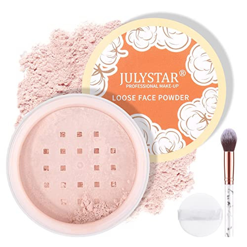 FREEORR Pink Setting Loose Face Powder, Oil Control Minimize Pore, Loose Baking Face Setting Powder Makeup, Soft Focus Make Up Setting Powder, Matte Flawless Finish,8g (02 Pink Complexion) | Amazon (US)