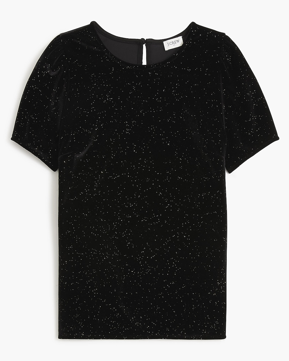Shimmer velvet top | J.Crew Factory