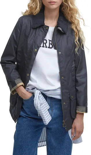 Fiddich Waxed Cotton Coat | Nordstrom