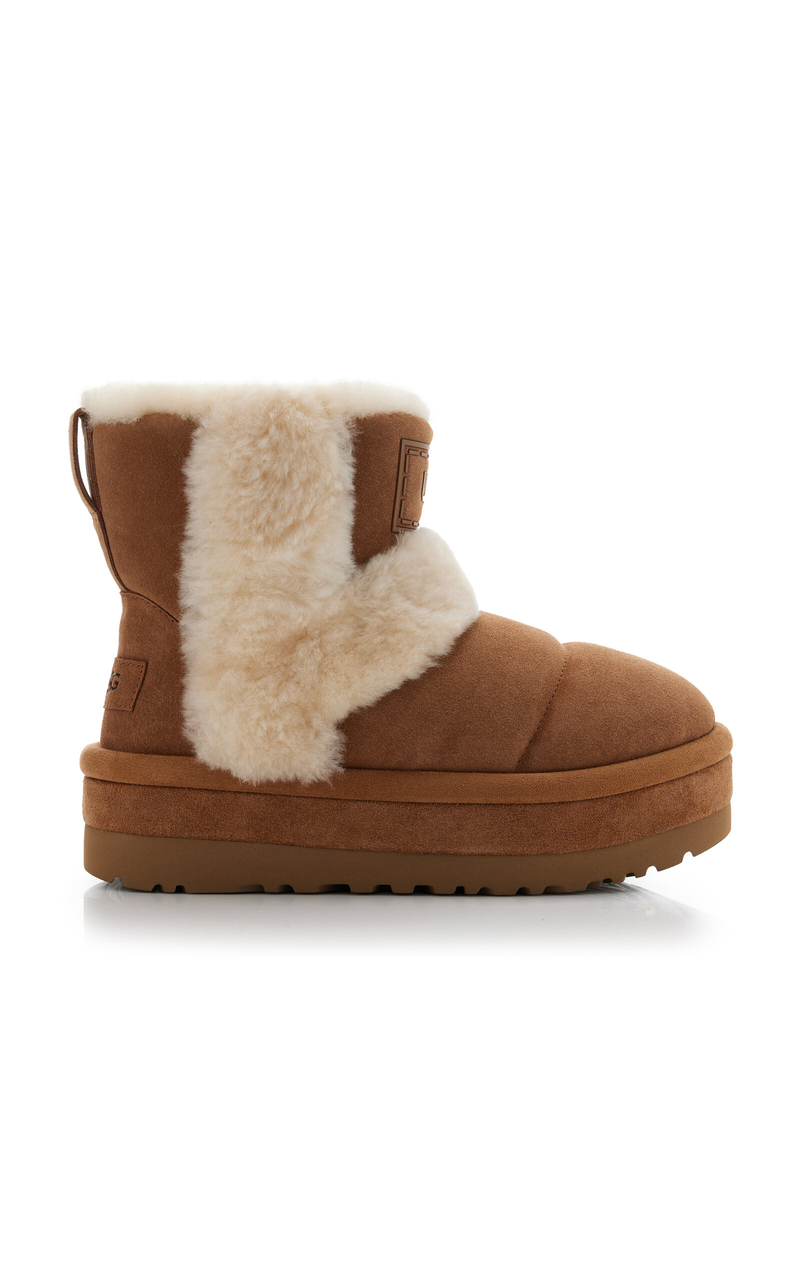 UGG - Classic Chillapeak Shearling Platform Boots - Tan - US 5 - Moda Operandi | Moda Operandi (Global)