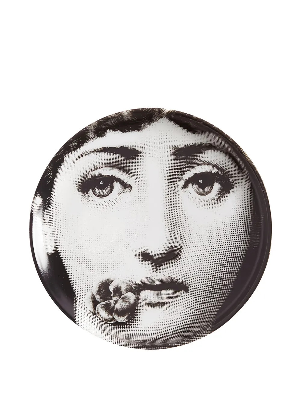 Fornasetti face printcoaster - Grey | Farfetch Global