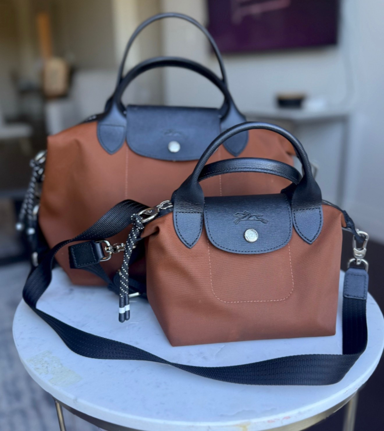 My sisters and I got matching purses💓
She went with the XS — just enough for her lip gloss, cards,  & phone — and I chose the small, with a little extra room for all my essentials.
Crossbody or handheld, it’s timeless perfection. 🤍
:
#TiffanyFinds #LTKStyle #ChicEssentials #twinning  #TimelessStyle #SisterStyle #ClassicWithAnEdge #OOTDInspo #EverydayElevated #Bag

#LTKStyleTip #LTKHoliday #LTKGiftGuide