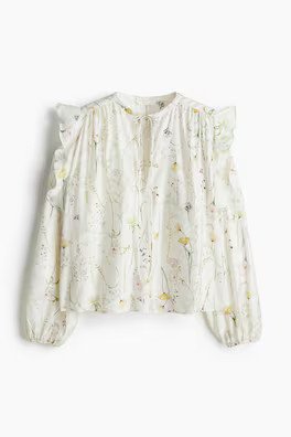 Patterned Linen Shirt | H&M (US + CA)