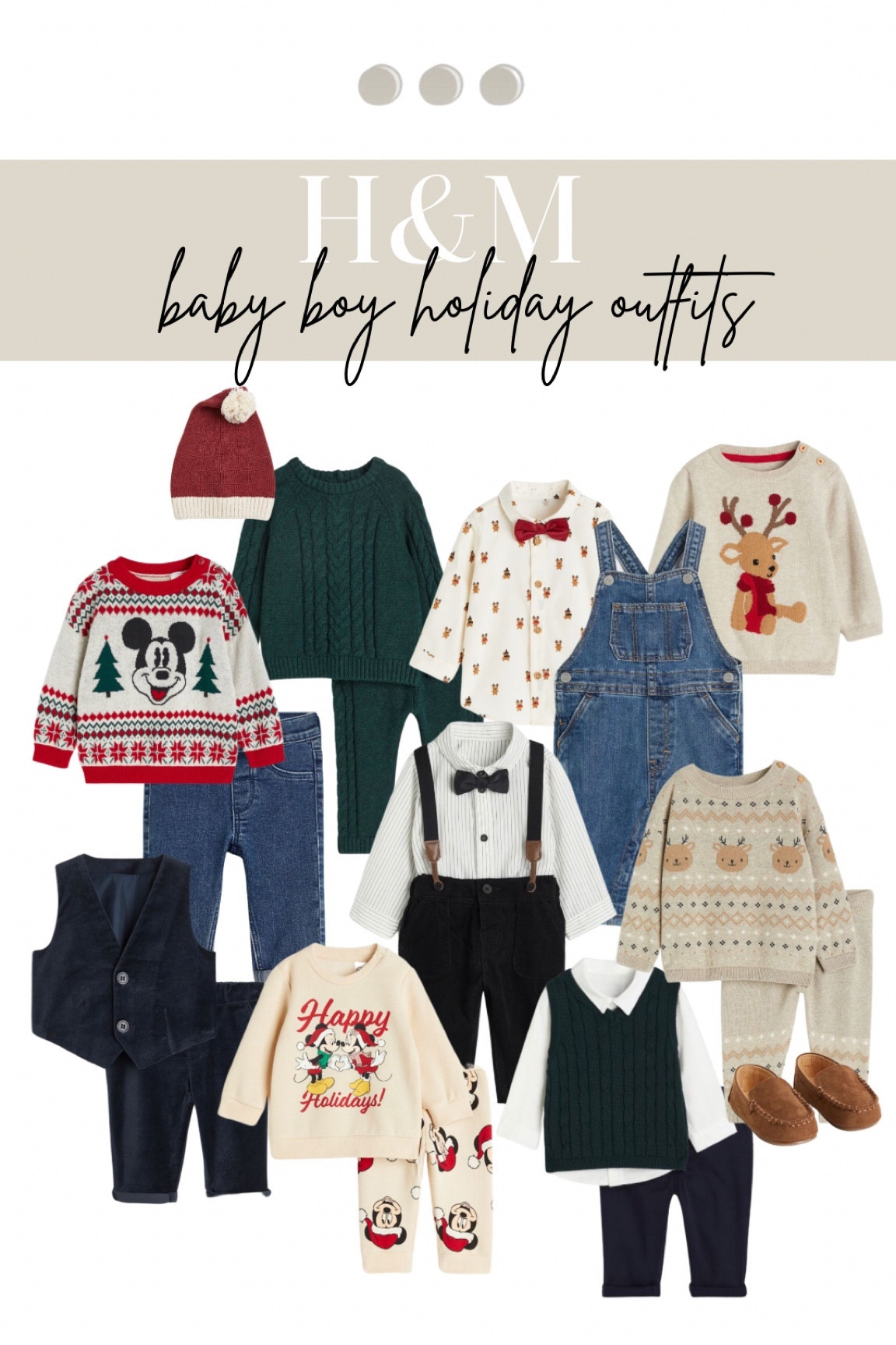 H&M — baby boy holiday outfits!🎄

#baby #babyboy #babyboyoutfits #babychristmasoutfits #babyboyholidayoutfits #babyoutfits #babyboychristmasoutfits #babyneutrals #newborn #newbornholidayoutfits #familychristmasoutfits #familychristmasphotos #hm #hmbaby #hmkids #hmbabyboy #hmholidayoutfits #hmholiday #toddlerboys #toddlerkids #babyboysets #babyboyoutfitideas #babystyleideas #outfits #outfitideas #styletip #babyboyoutfitsunder50 #ltkstyletip 

#LTKbaby #LTKfindsunder50 #LTKHoliday