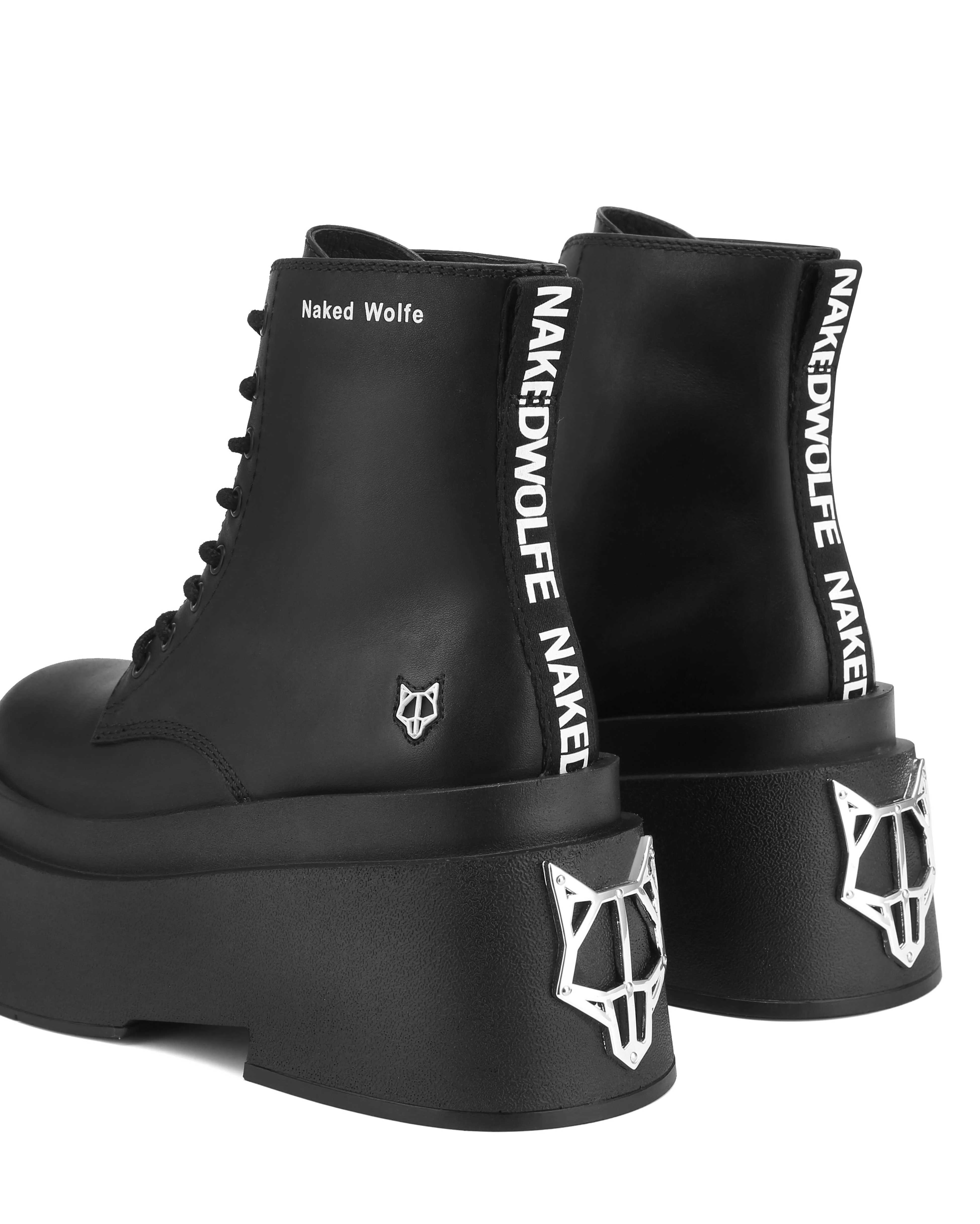 Saturn Black Leather | Naked Wolfe