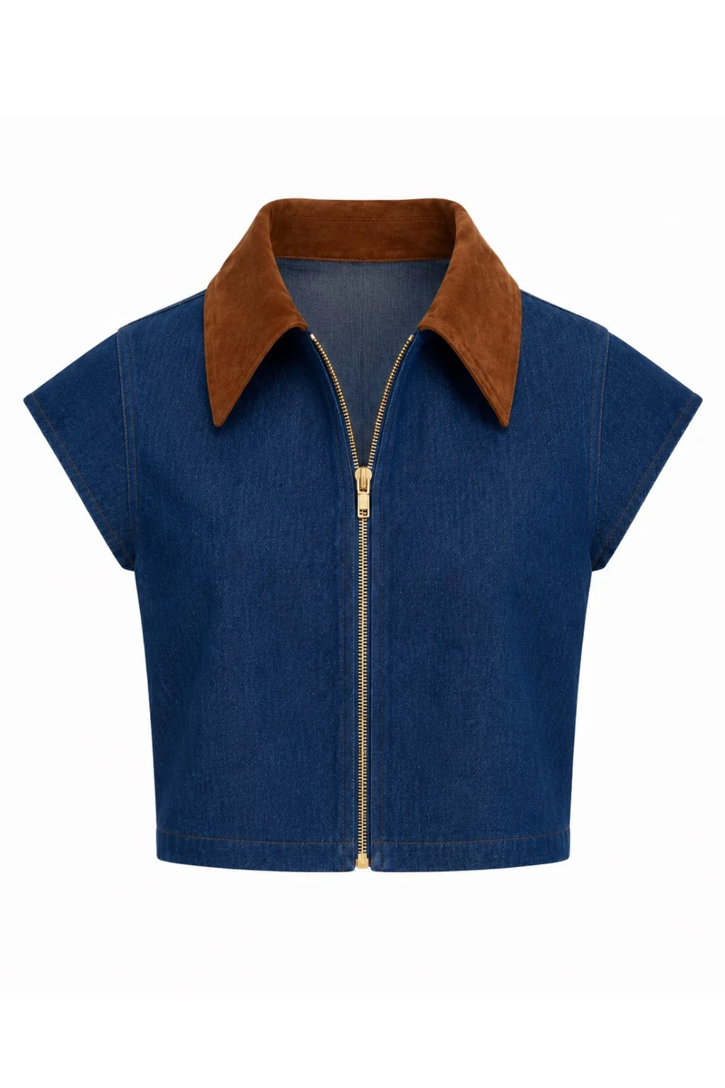 Dade Denim Mix Top | Anna Cate Collection