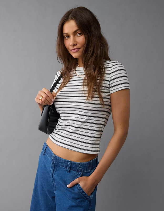 AE Hey Baby Tee | American Eagle Outfitters (US & CA)