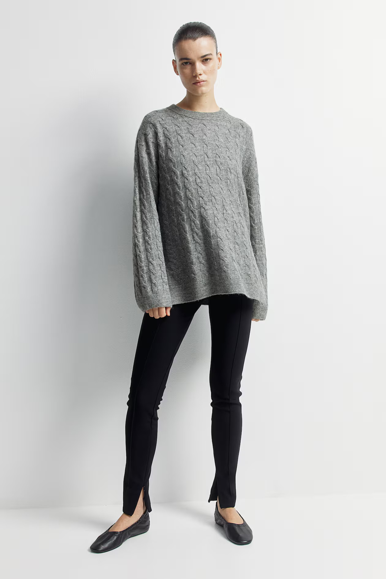 MAMA Cable-Knit Sweater | H&M (US + CA)