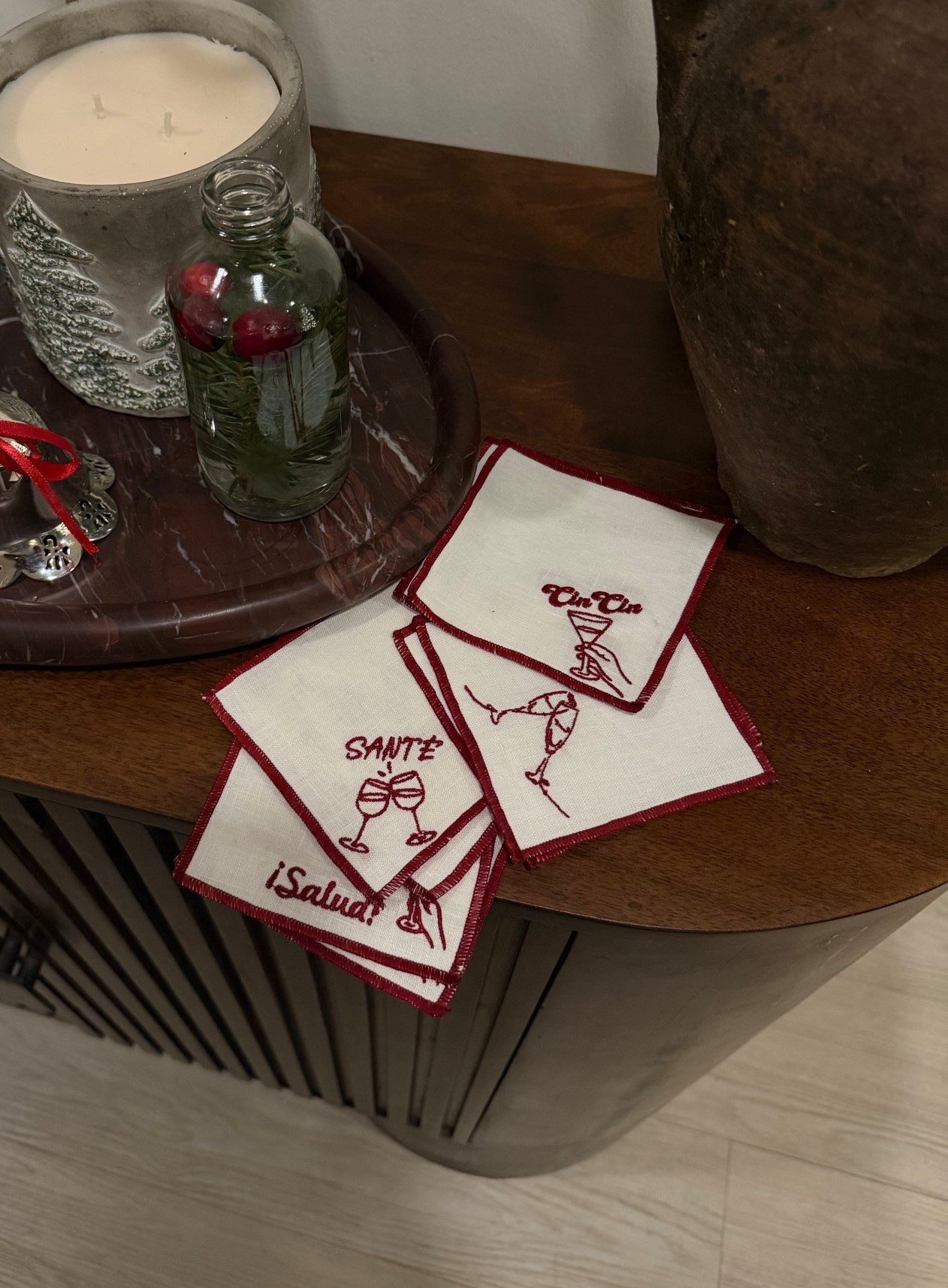 The cutest cocktail napkins! Perfect for a person who loves to host🍷✨

#LTKGiftGuide #LTKFindsUnder50 #LTKHoliday