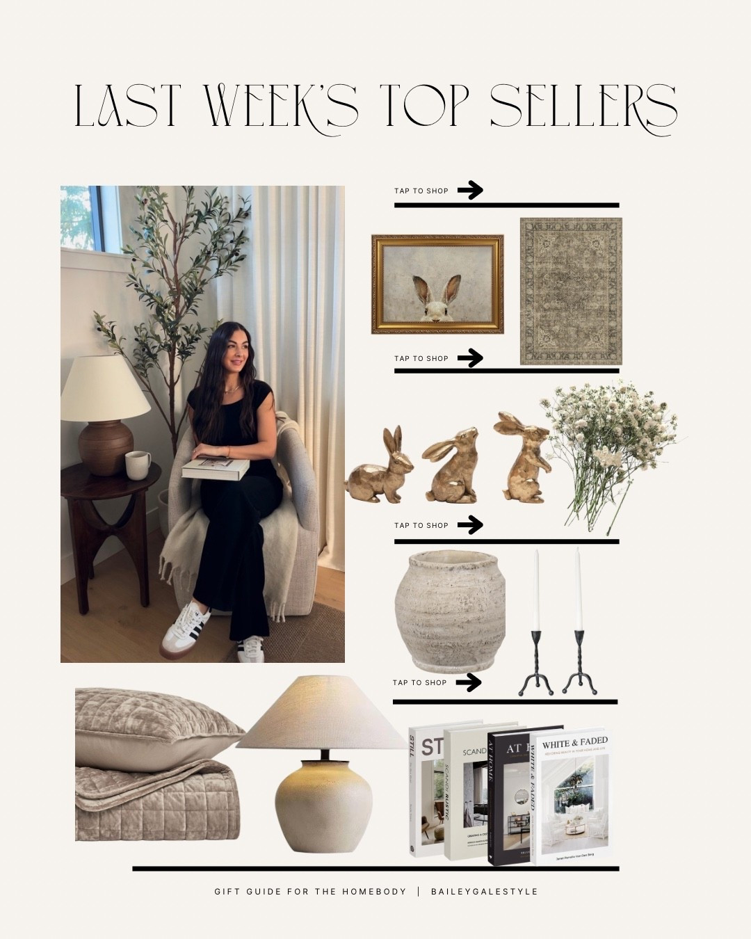 Last weeks top sellers! Mostly from my Amazon storefront 🤍