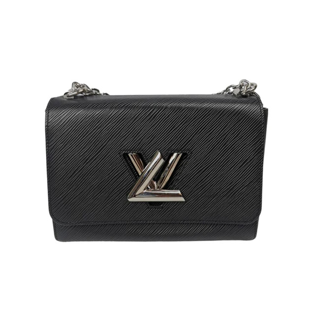 Louis Vuitton Twist MM Black Epi Silver | Shop Simon