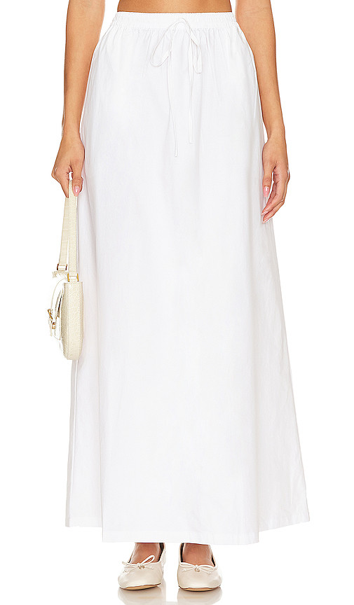 AEXAE Utility Maxi Skirt in White. Size S. Also in M. | Revolve Clothing (Global)