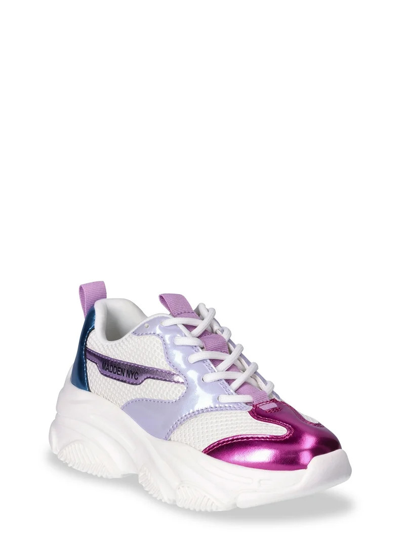 Madden NYC Little Girl & Big Girl Dad Sneaker | Walmart (US)