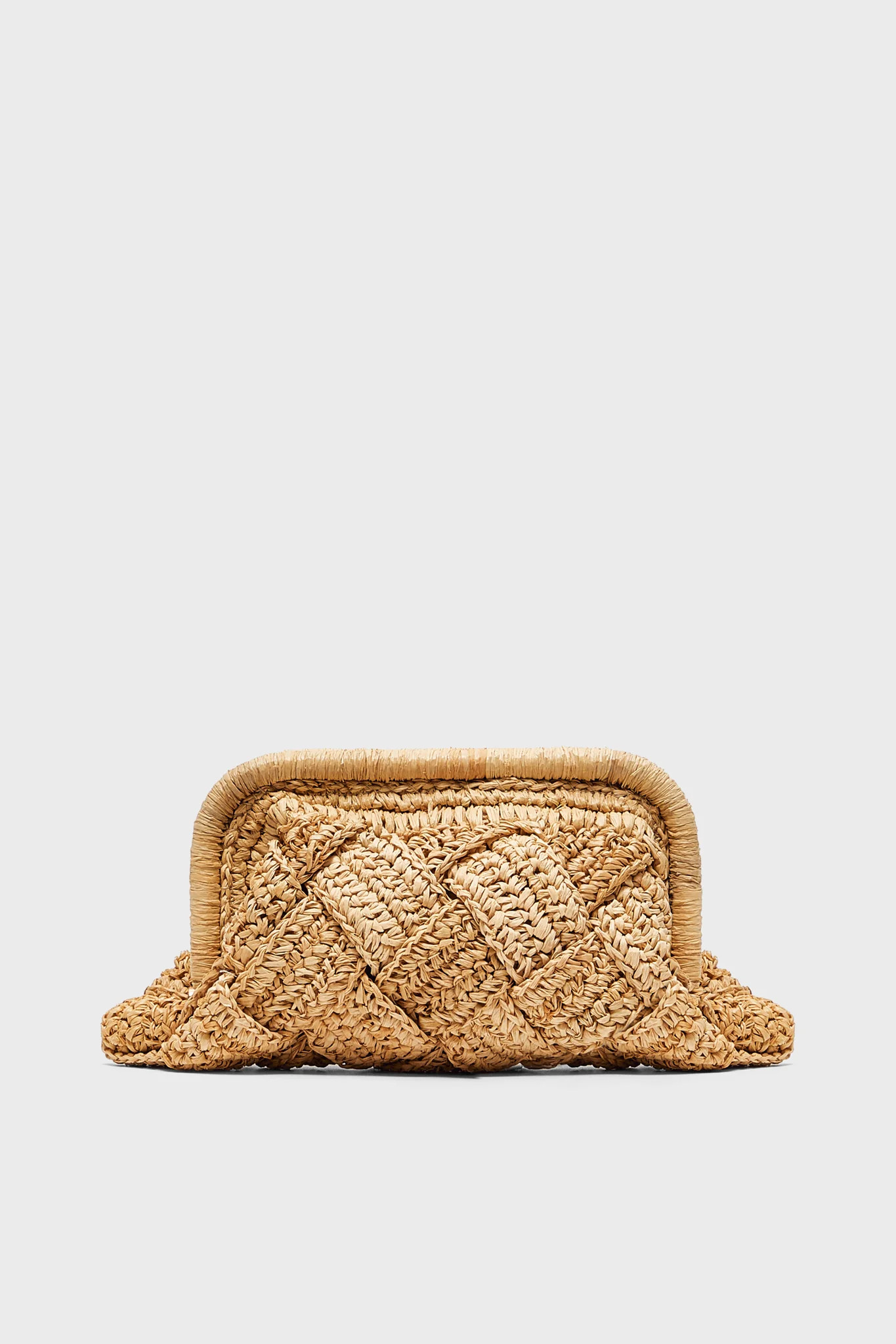 Natural Gigi Framed Clutch | Tuckernuck (US)