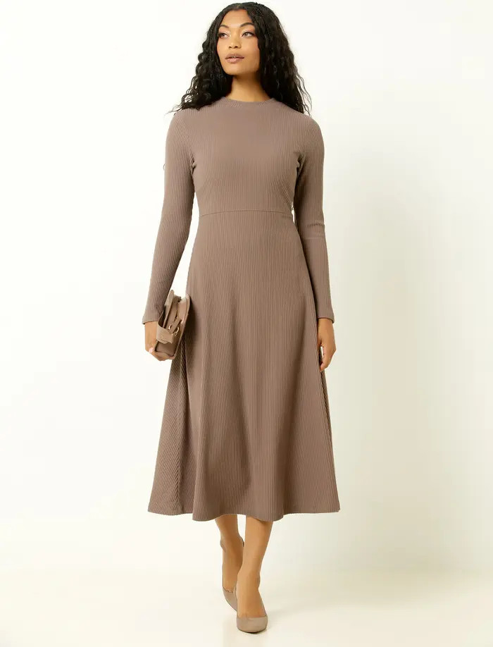 Ribbed Midi Dress | Nordstrom