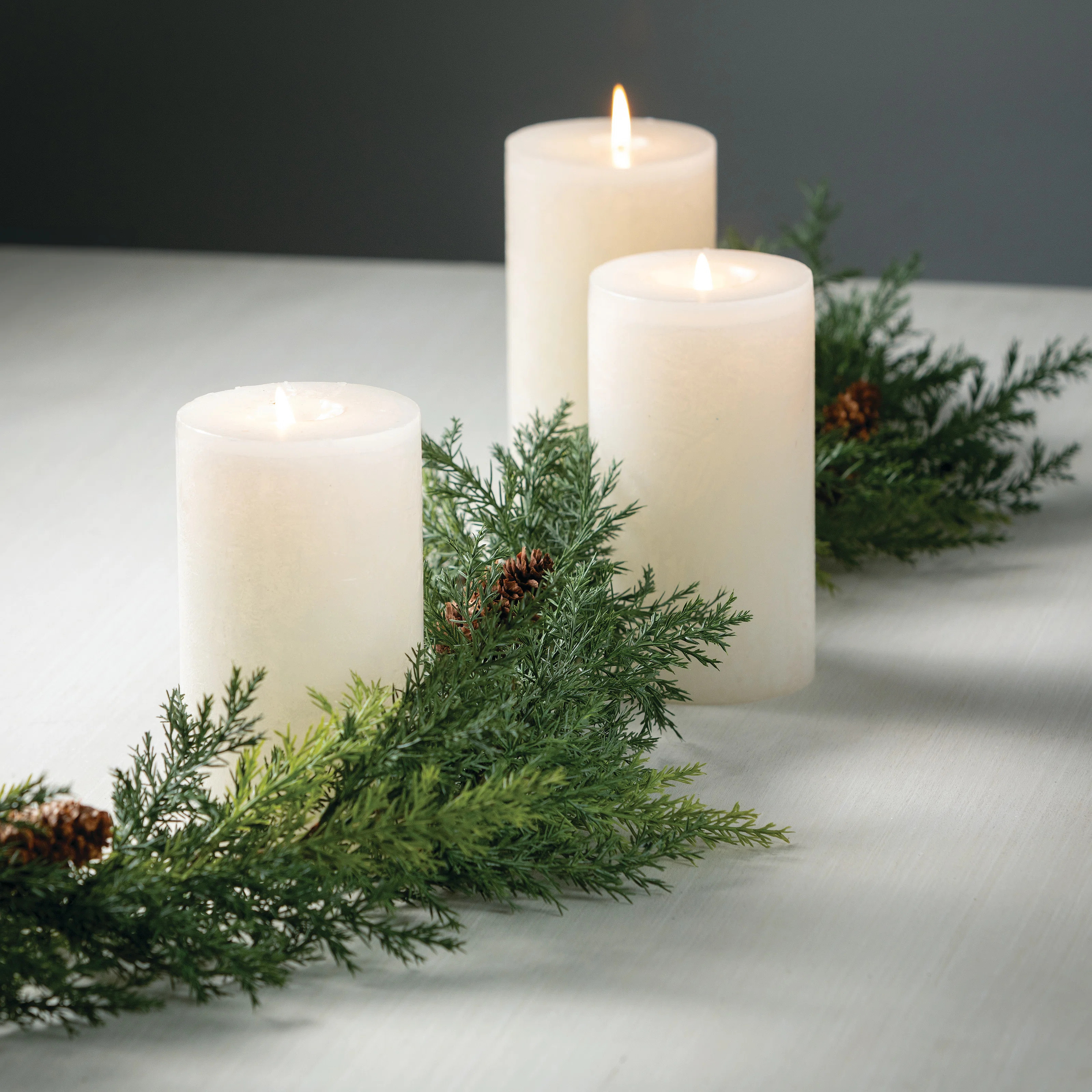 72" Faux Arborvitae Garland | Wayfair North America
