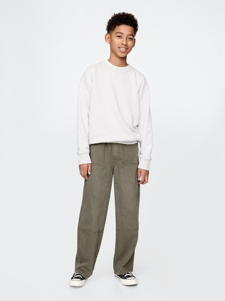 Kids UltraSoft Pull-On Carpenter Jeans | Gap (US)