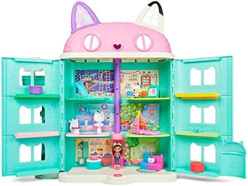 Gabby's Dollhouse, Purrfect Dollhouse with 15 Pieces Including Toy Figures, Furniture, Accessorie... | Amazon (US)