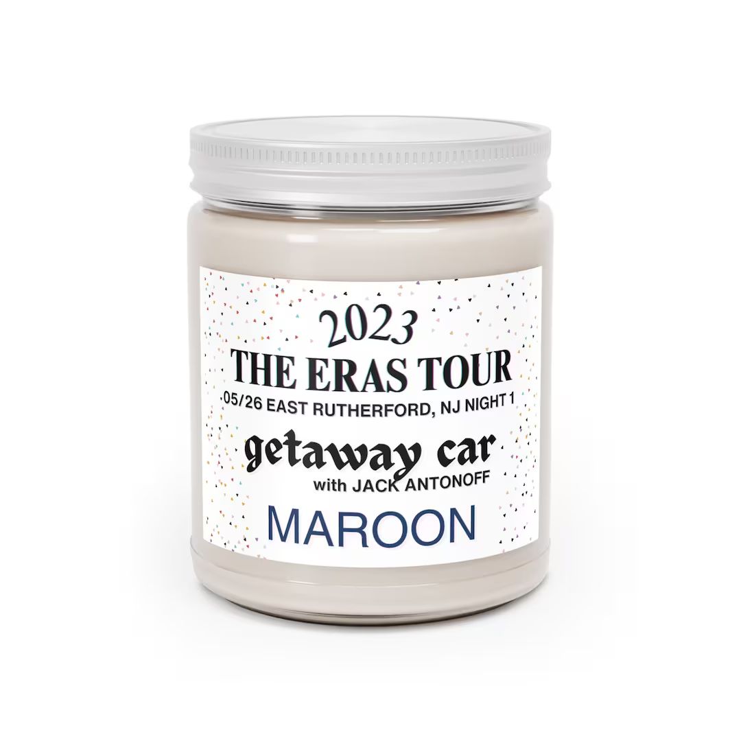 Eras Tour Custom Candle Personalized Eras Tour Gift 2023 T - Etsy | Etsy (US)