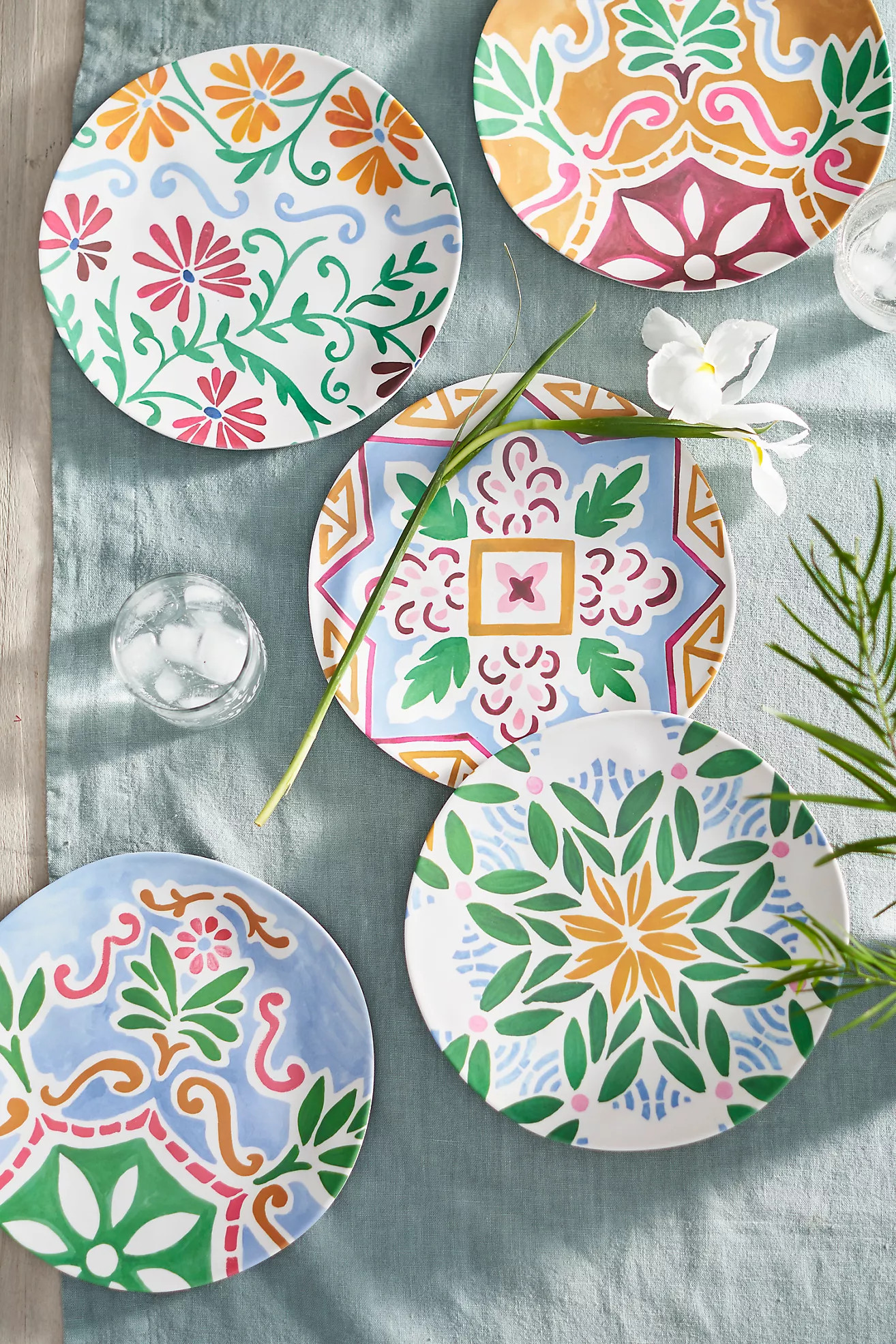 Printed Melamine Dinner Plate | Anthropologie (US)