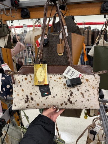 This made in Italy leather cow print bag from TJ Maxx Online is SUCH a good find! Animal print is everywhere right now & this is perfect for adding something bold to your outfits.
tjmaxx online, tjmaxx finds, spring outfits, date night outfits, work outfits, business casual workwear, rodeo outfit inspo, country concert outfits, spring dresses, vacation outfits beach, resort wear 2026 

 #LTKootd #LTKSeasonal #LTKWorkwear