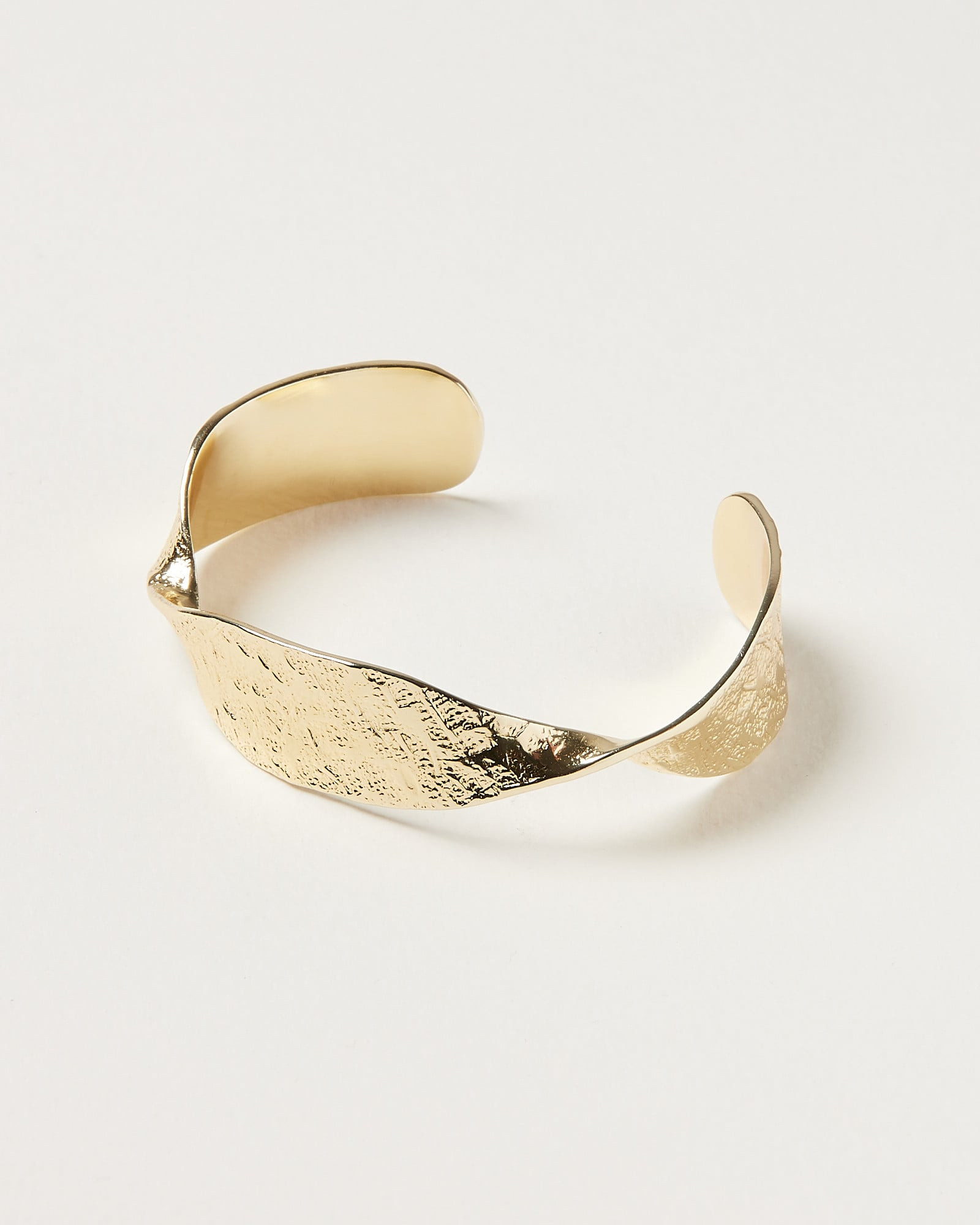 Sculptural Twist Loop Cuff Bangle | Oliver Bonas | Oliver Bonas (Global)