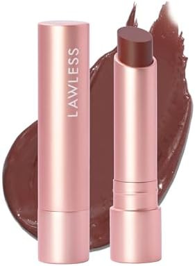 LAWLESS Women's Forget the Filler Lip Plumping Line Smoothing Tinted Balm, Amaretto, Brown, 0.09 ... | Amazon (US)
